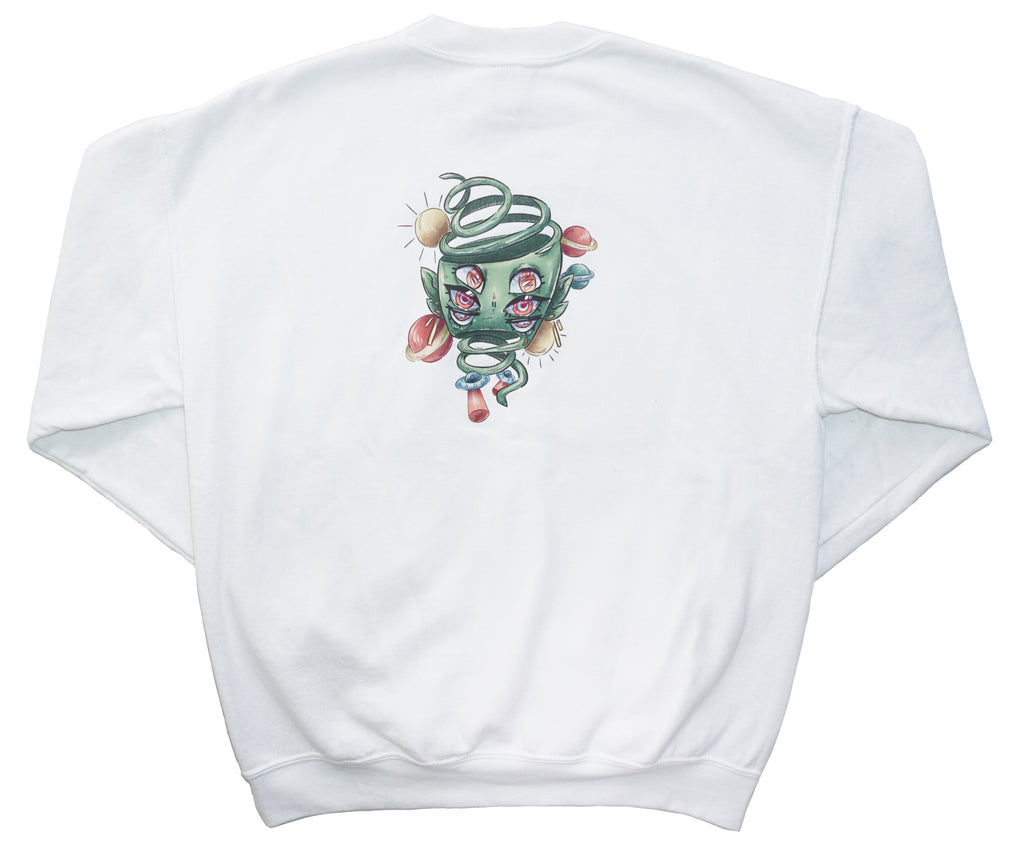 SPACEMAN White Crewneck