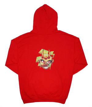 HORNS Red Hoodie